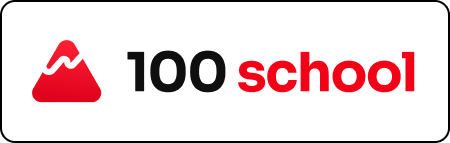 100 School logo
